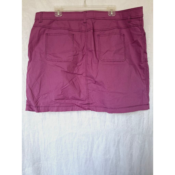 White Stag classic drawstring Skirt skort Size 18 Purple - Picture 2 of 4